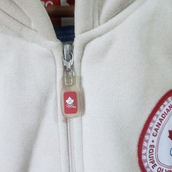 Olympic 06 Jacket Faux Suede Sherpa Lined Jacket HBC Canadian Olympic Team - Picture 11 of 15